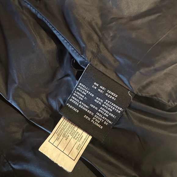 Navy blue SAM women’s puffer jacket - Picture 4 of 7